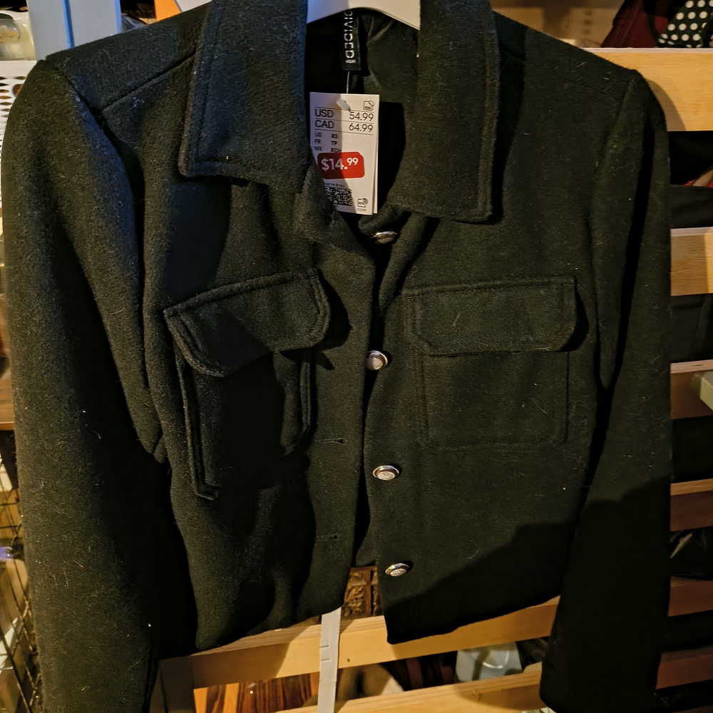 H&M Black Blazer Jacket